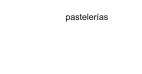 Pastelerías Panyolí